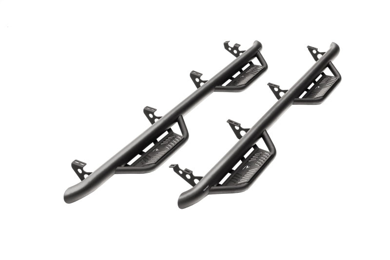 N-Fab Podium LG 09-17 Dodge Ram 1500 09-15.5 2500/3500/4500 Crew Cab - Tex. Black - 3in