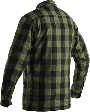 Kevlar Lumberjack Ce Shirt Green Check Textile Xs