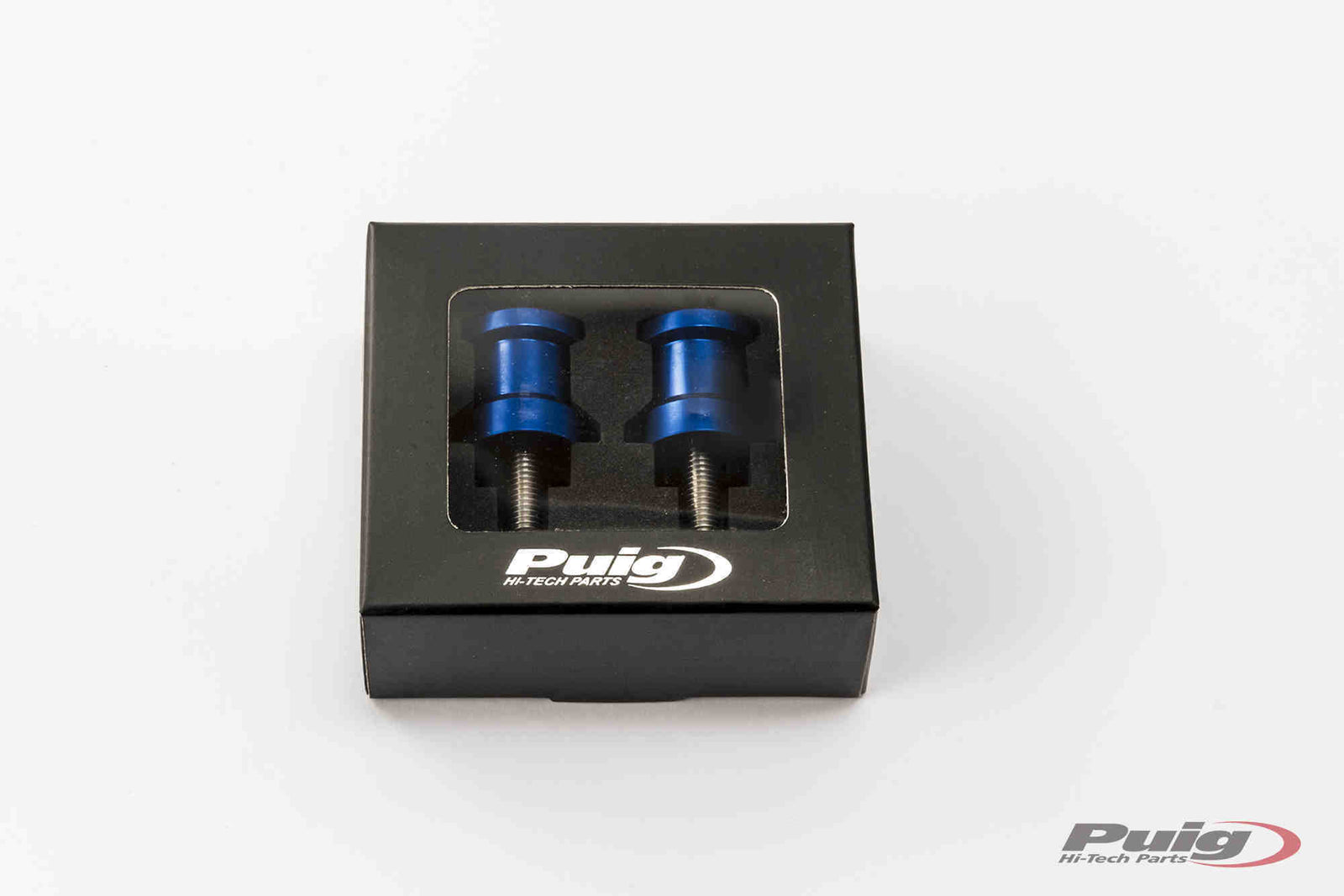 Swingarm Spools Hi Tech 6mm Blue 2/Pk