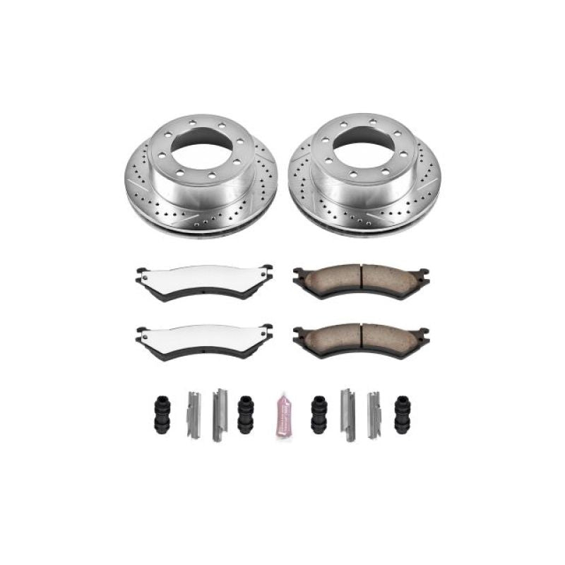Power Stop 2007 Ford E-150 Rear Z36 Truck &amp; Tow Brake Kit