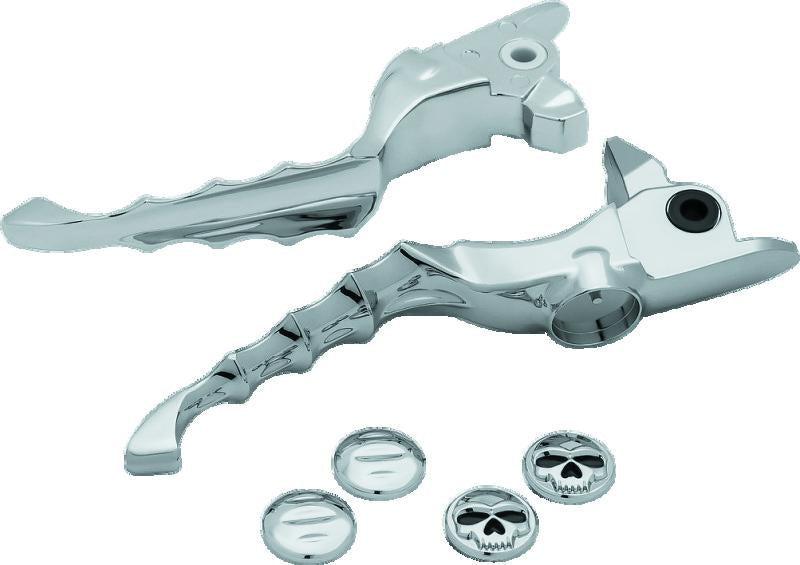Kuryakyn Zombie Lever Set 17-20 Touring Chrome