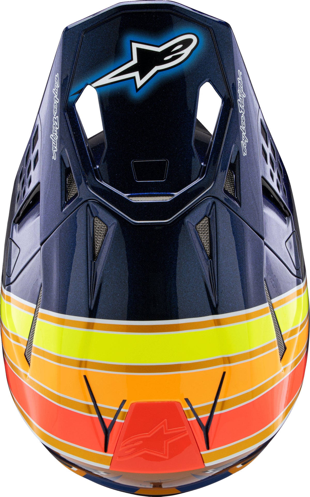 S M10 Tld Edition 25 Helmet Drk Blu/Org/Ylw Fluo/Red 2x