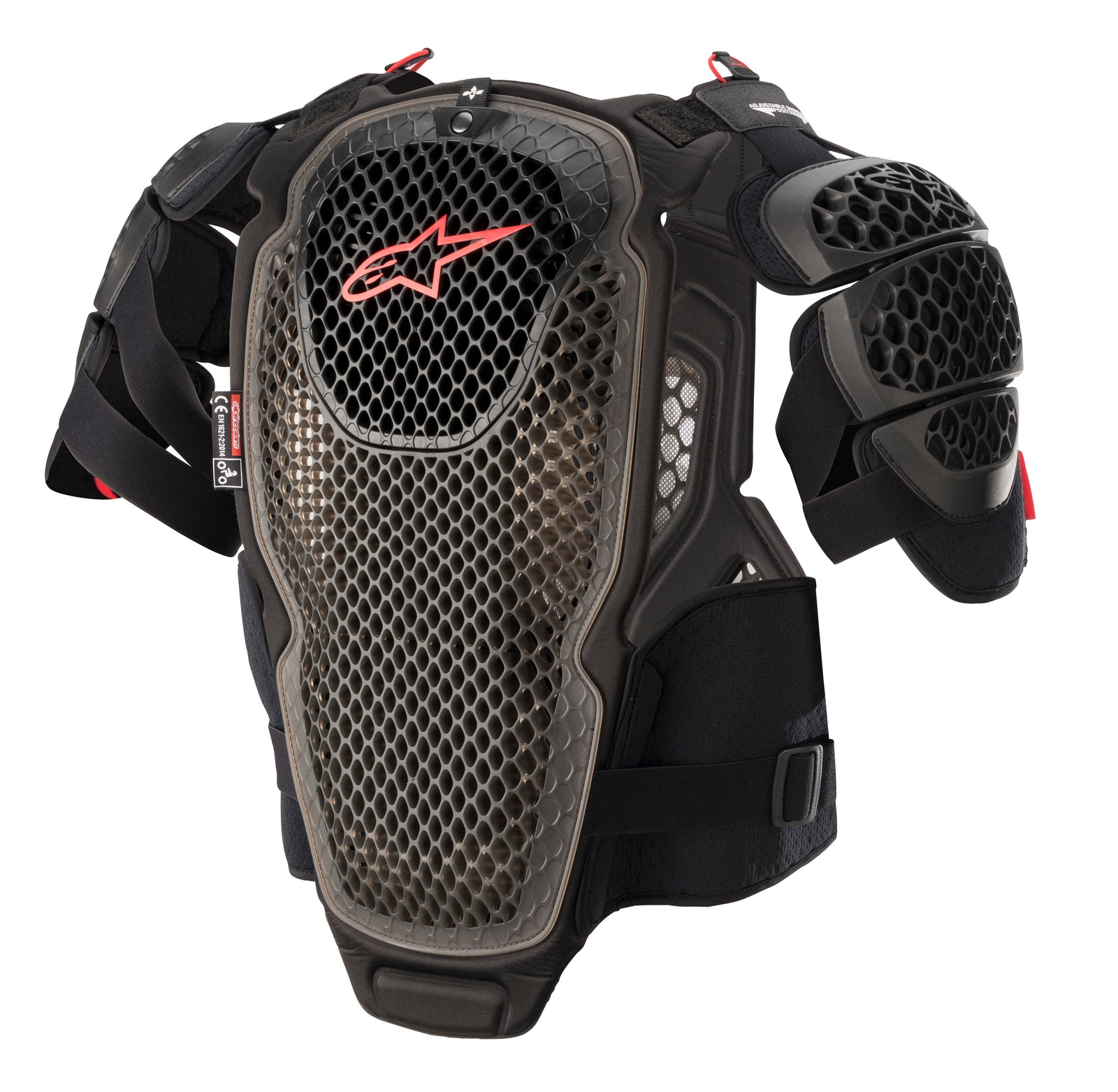 A 6 Chest Protector Black/Anthracite Md/Lg
