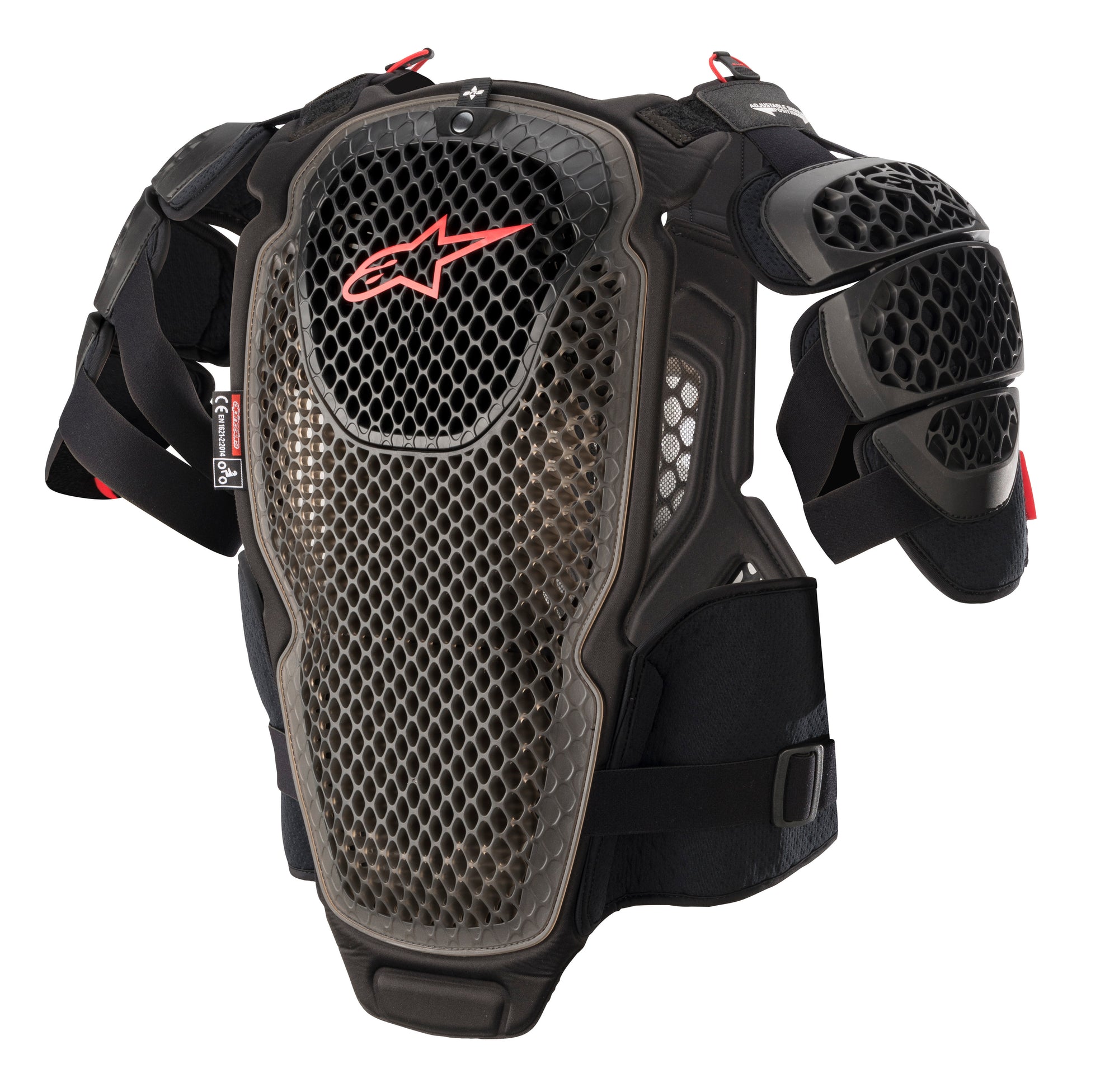 A 6 Chest Protector Black/Anthracite Md/Lg