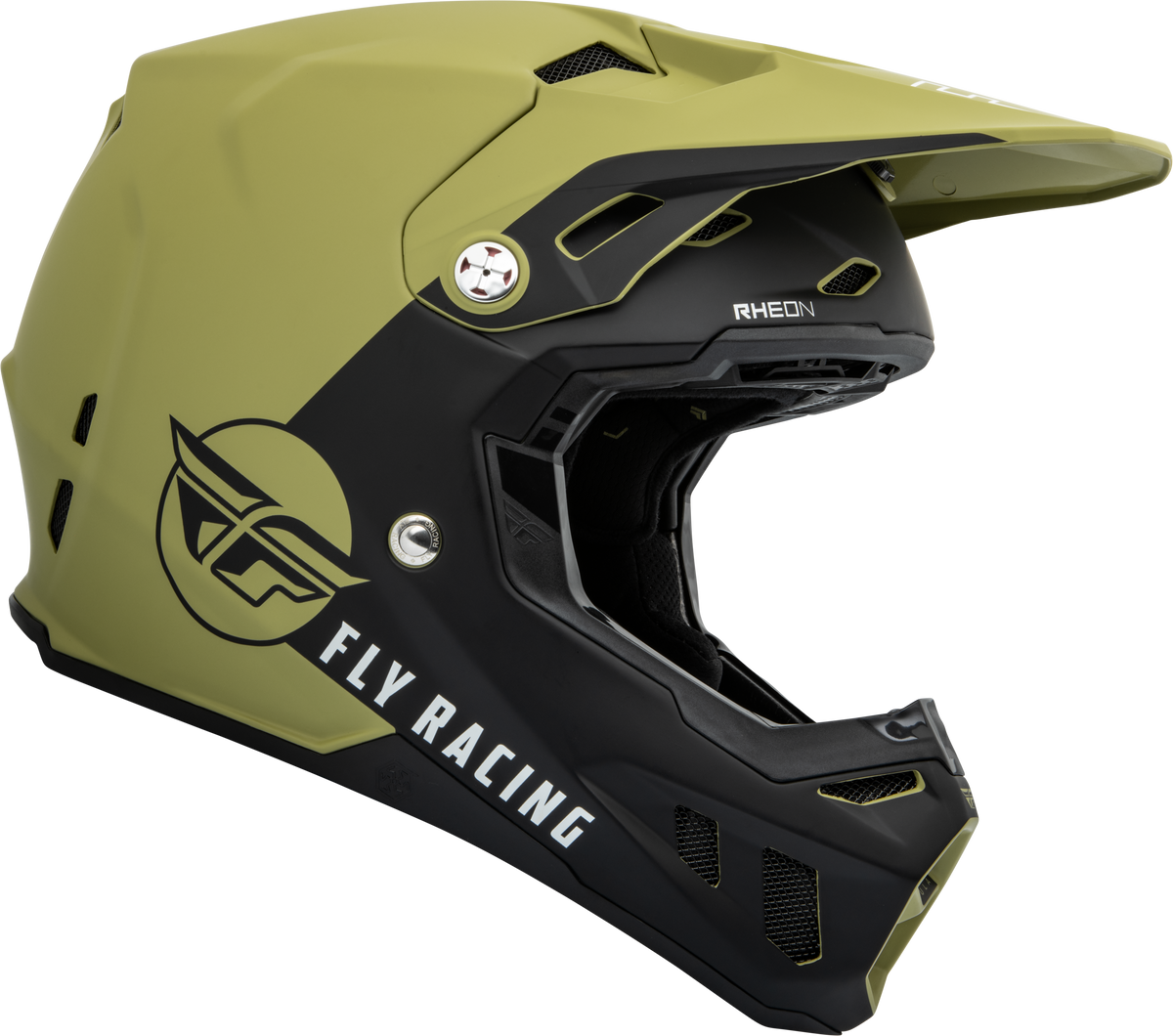 Youth Formula Cc Centrum Helmet Matte Olive Grn/Blk Yl