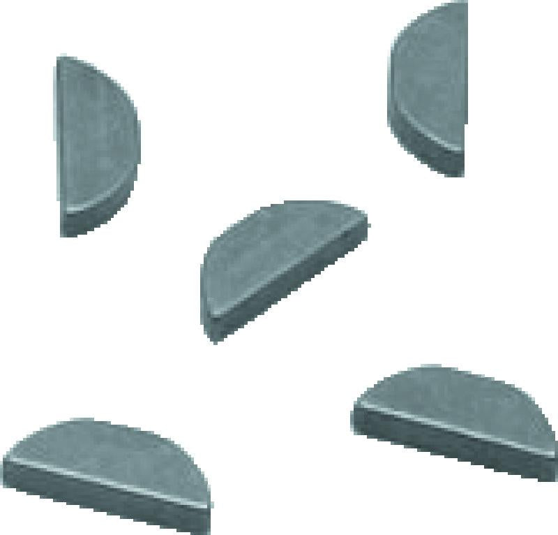 S&amp;S Cycle .094in x .500in x .491in Woodruff Key - 5 Pack