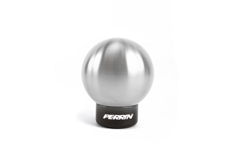 Perrin 13-20 &amp; 2022 BRZ / 2022 Toyota GR86 Automatic Brushed Ball 2.0in SS Shift Knob