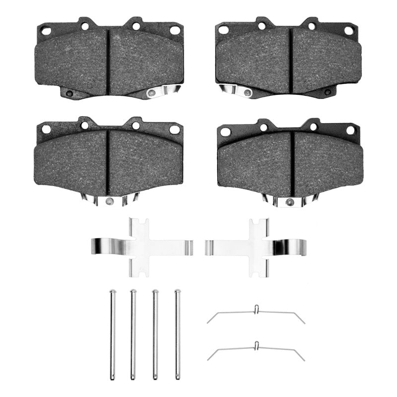 R1 1995-2004 Toyota 4Runner Front R1 Semi Met Pads &amp; Hardware Kit
