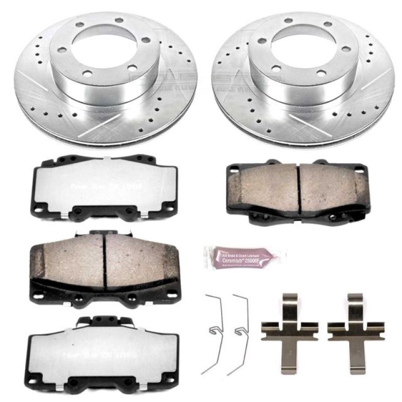 Power Stop 95-02 Toyota 4Runner Front Z36 Truck &amp; Tow Brake Kit