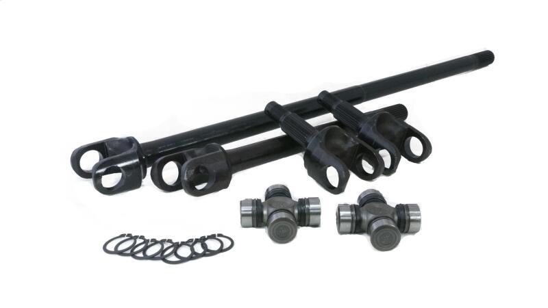 Revolution Gear &amp; Axle Jeep TJ/YJ/XJ Dana 30 w/27 Spline Chromoly Discovery Series Front Axle Kit
