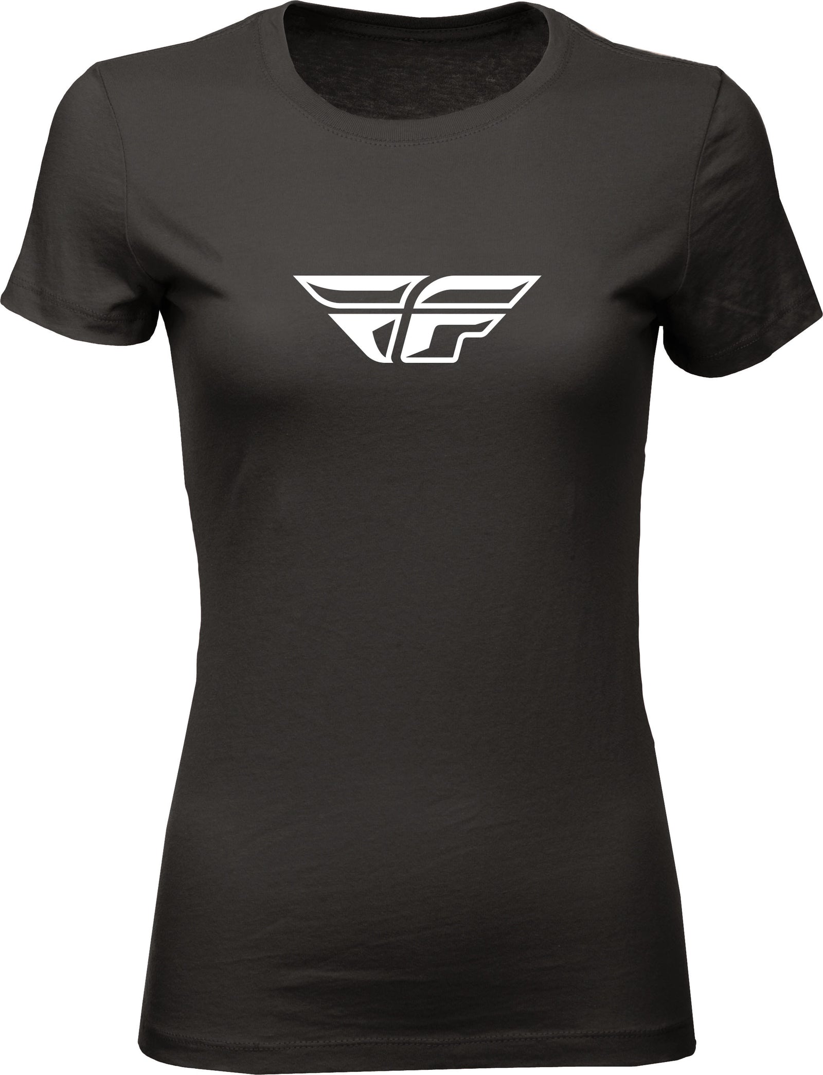 Women's Fly F Wing Tee Black 2x