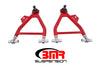 BMR 94-04 Mustang Lower A-Arms (Coilover Only) w/ Adj. Rod End and Tall Ball Joint - Red