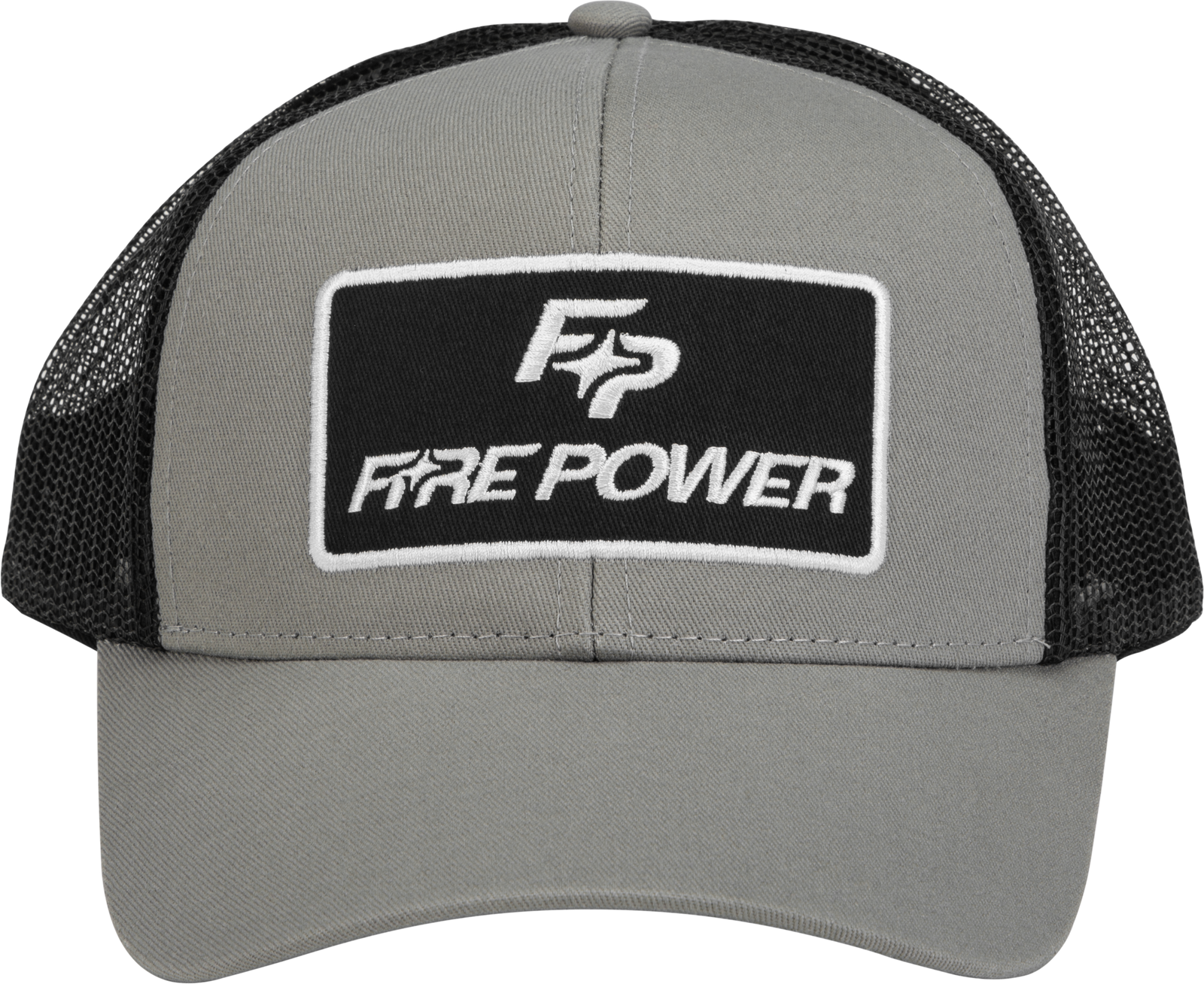 Curved Bill Hat Grey/Black