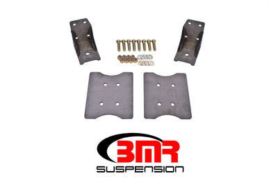 BMR 79-04 Fox Mustang Lower Torque Box Reinforcement Plates - Natural