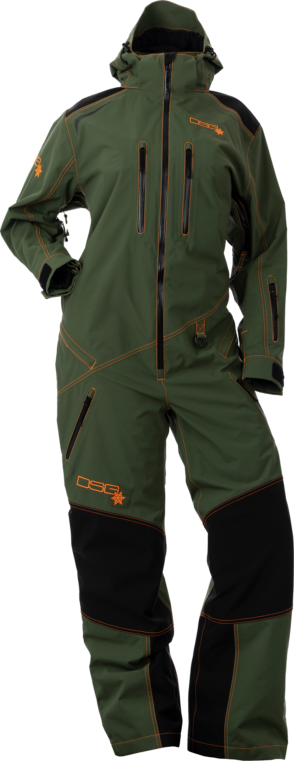Spectrum 2.0 Monosuit Black/Forest Green Lg