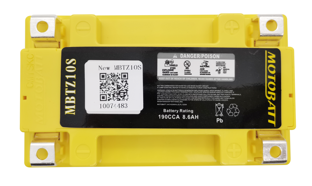 Battery Mbtz10s Sealed Factory Activated