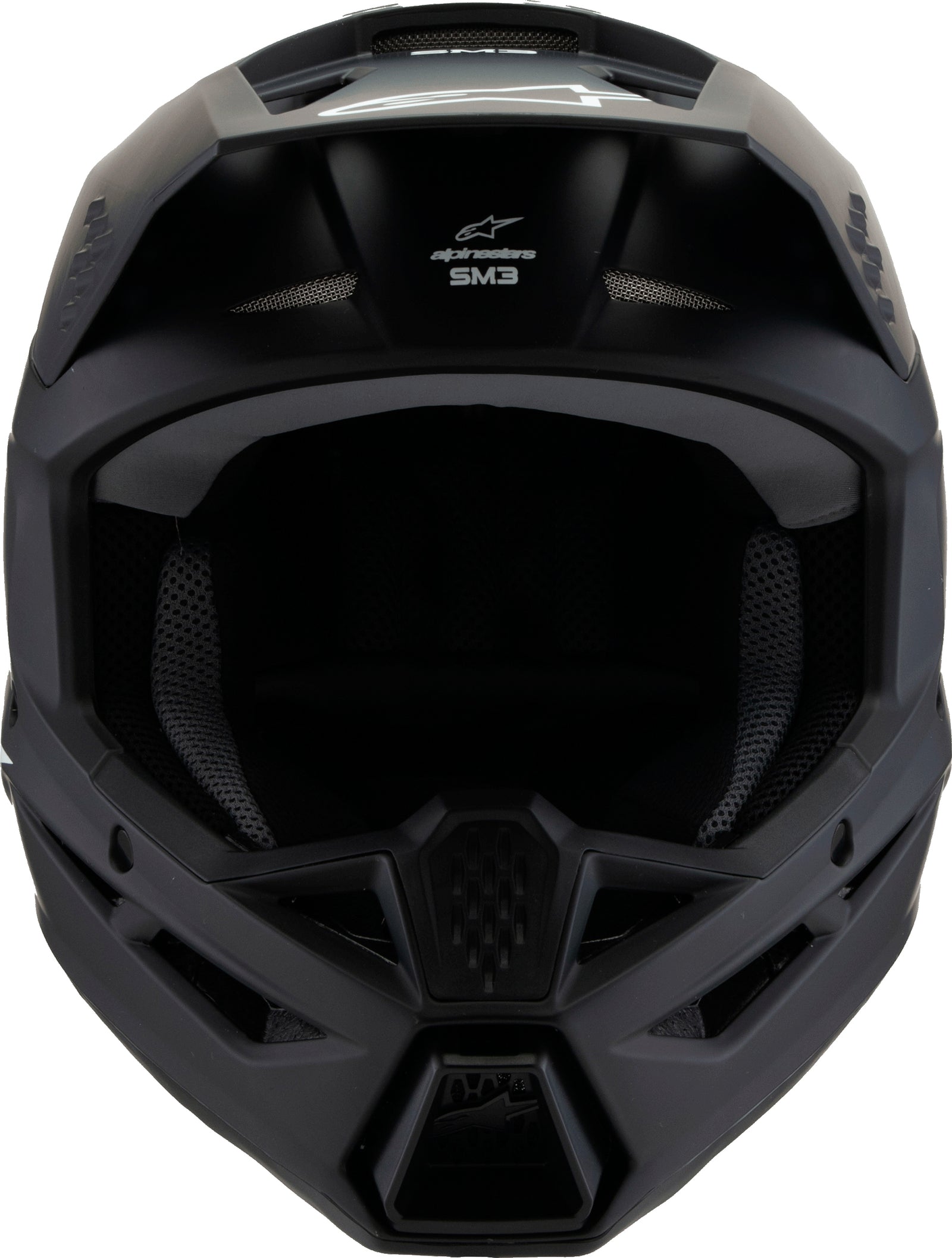 Sm3 Youth Solid Helmet Black Matte Ys