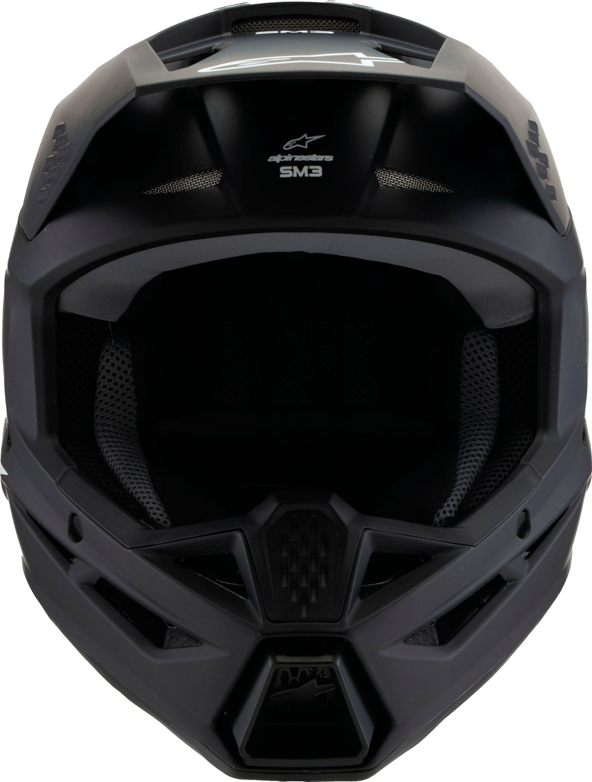 Sm3 Youth Solid Helmet Black Matte Ym