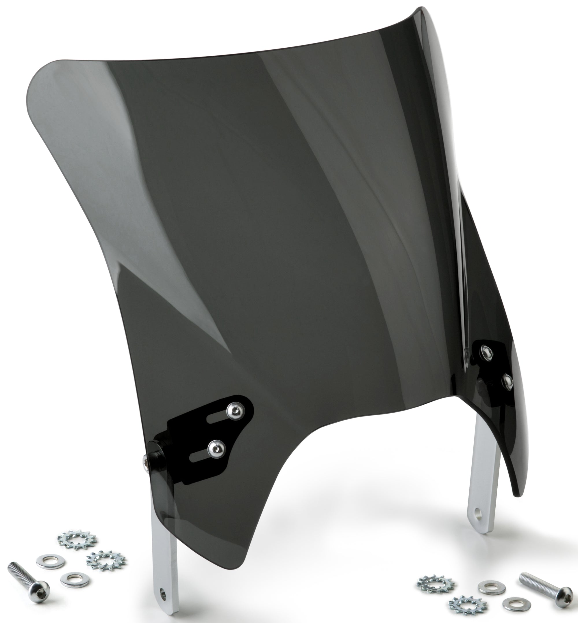 Mohawk Windshield Dark Tint Chrome Hardware