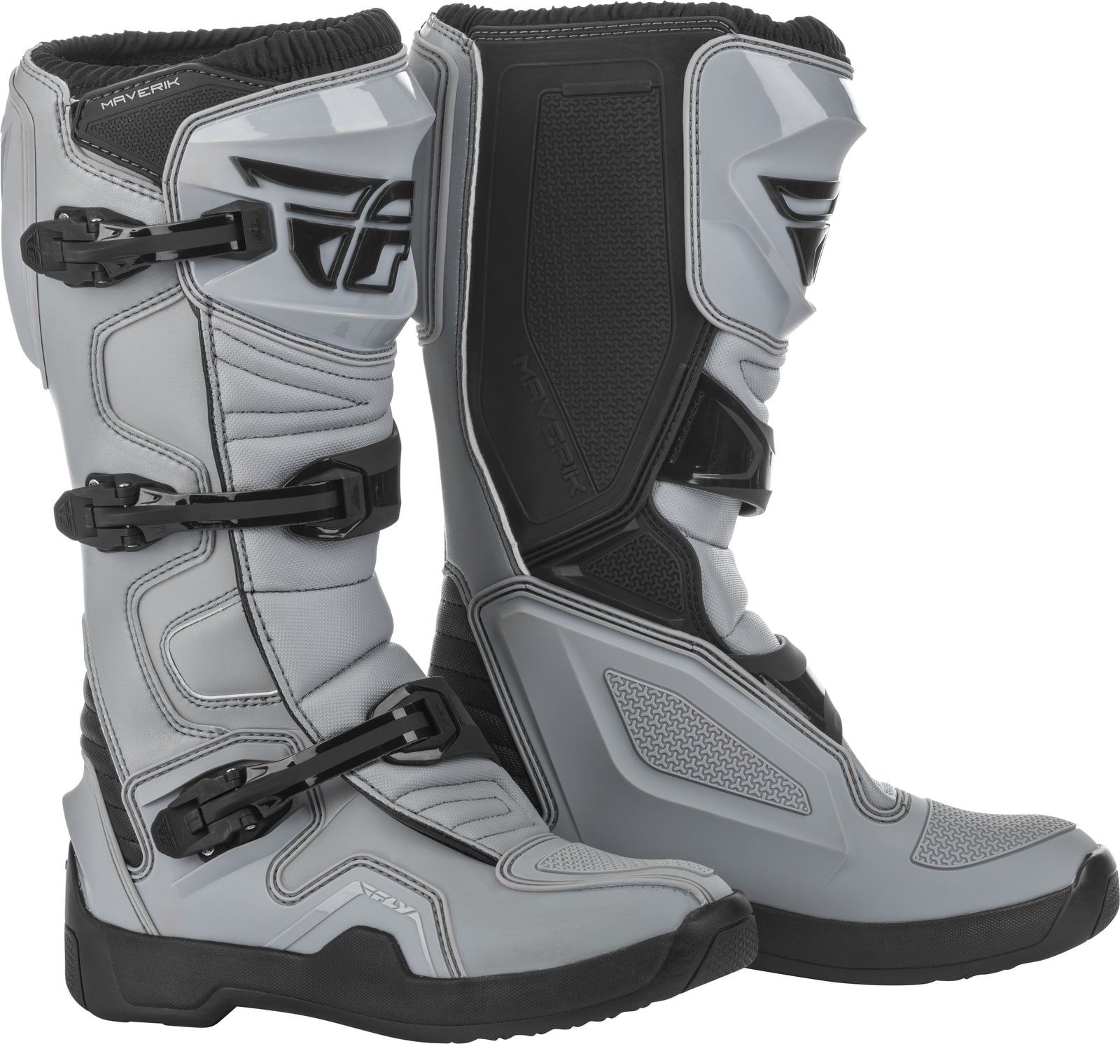 Maverik Boots Grey/Black Sz 09