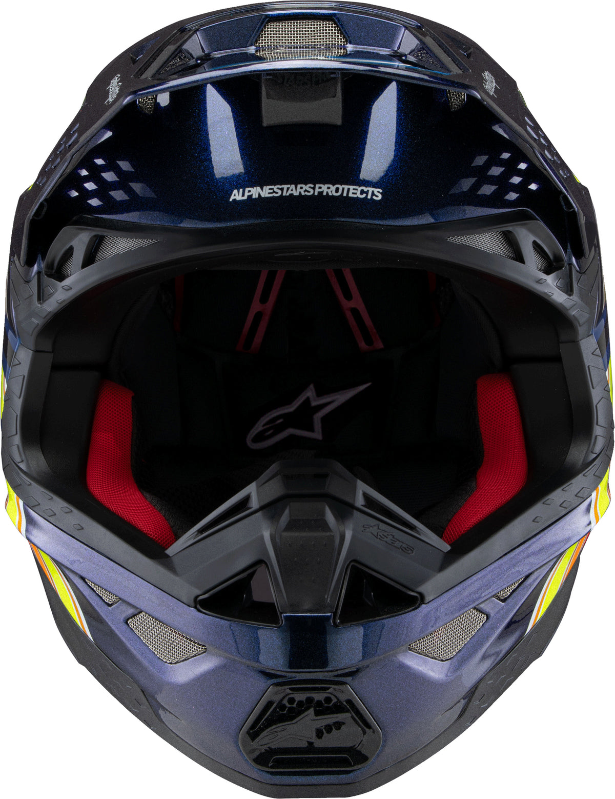 S M10 Tld Edition 25 Helmet Drk Blu/Org/Ylw Fluo/Red Xs