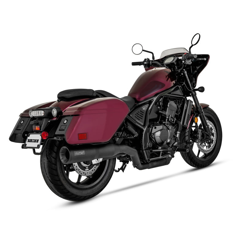 Vance &amp; Hines Honda 2023 Rebel 1100T S/O Black Slip-On Exhaust