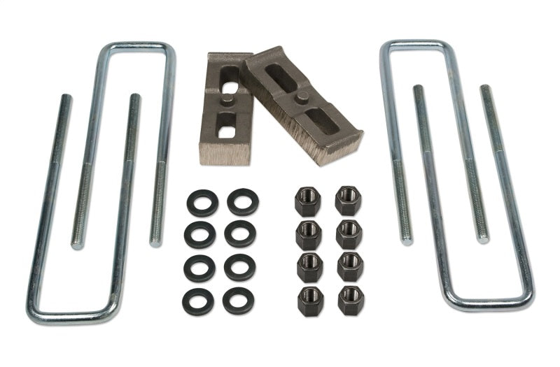 Tuff Country 11-23 Chevy Silverado 2500HD 4wd 1in Rear Block &amp; U-Bolt Kit