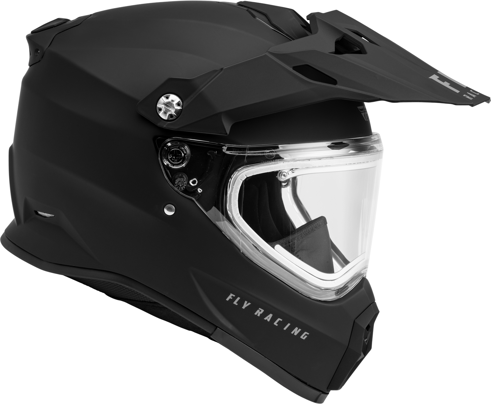 Trekker Cw Solid Helmet Elec Shld Matte Black Xl