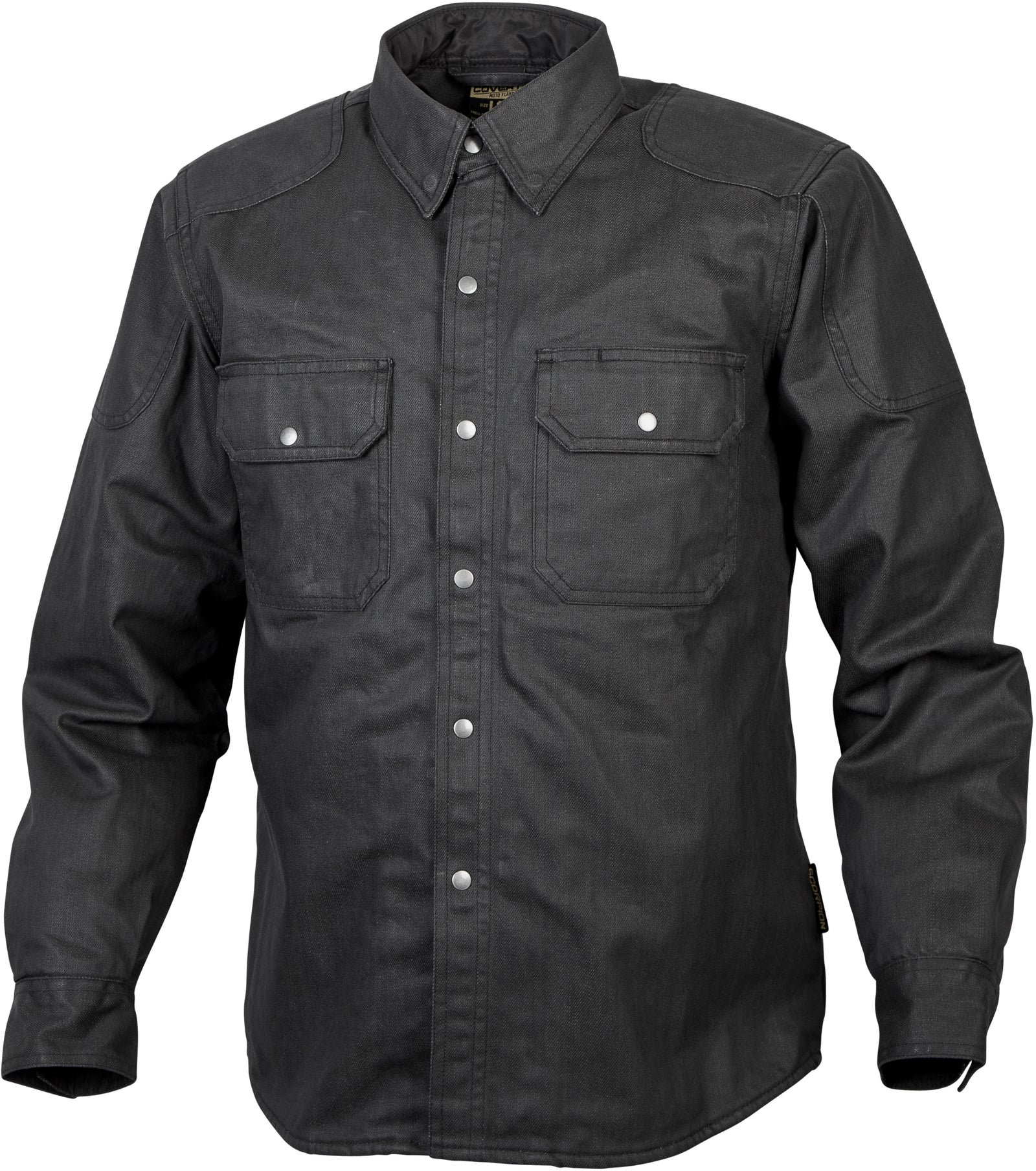 Covert Wax Riding Shirt Black 2x