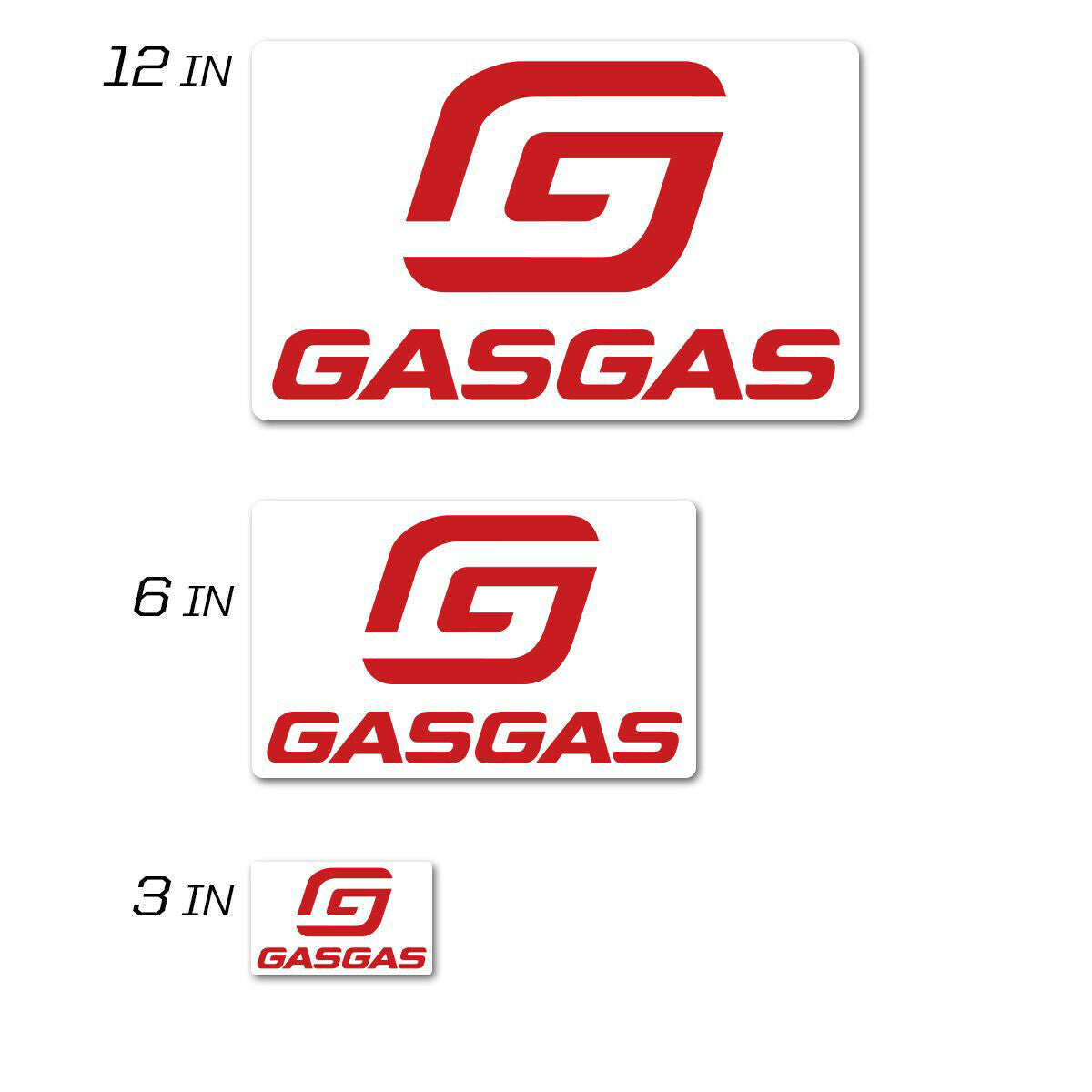 Gasgas Icon Decal 12 Squared