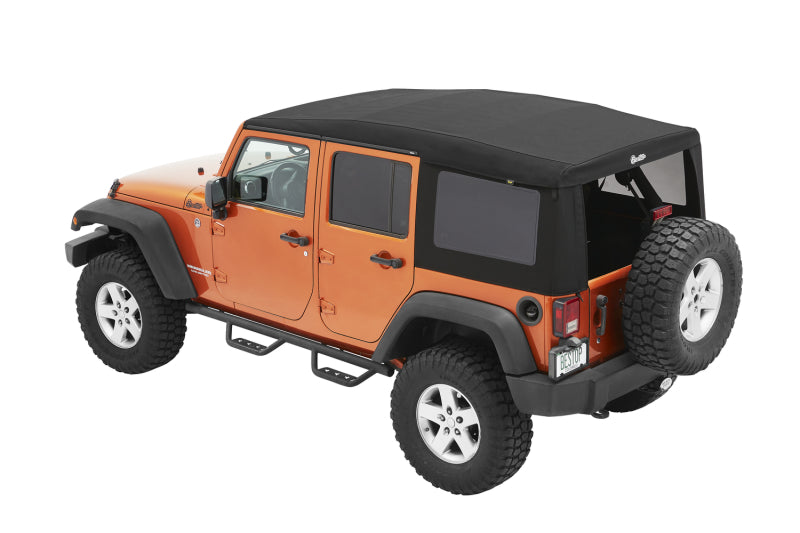 Bestop 07-18 Jeep Wrangler JK 4-Door Supertop Ultra (Premium Black Twill)