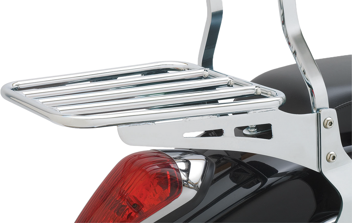 Sissy Bar Luggage Rack Tube Chrome