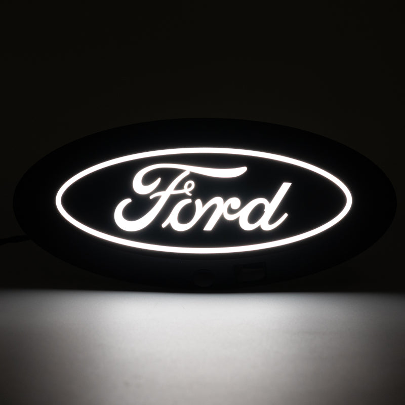 Putco 21-22 Ford F-150 Front Luminix Ford LED Emblem - w/ Camera CutOut