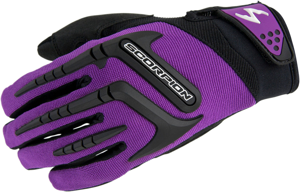 Women's Skrub Gloves Purple Lg