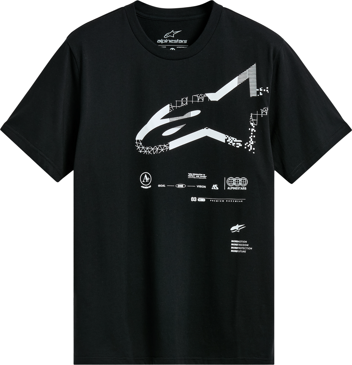 Geografica Ss Csf Tee Black Md