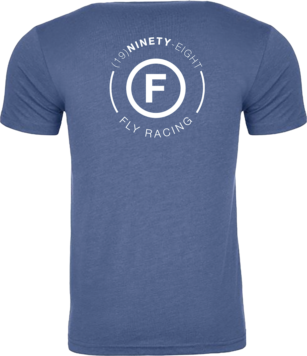 Fly Atom Tee Cool Blue Heather Xl
