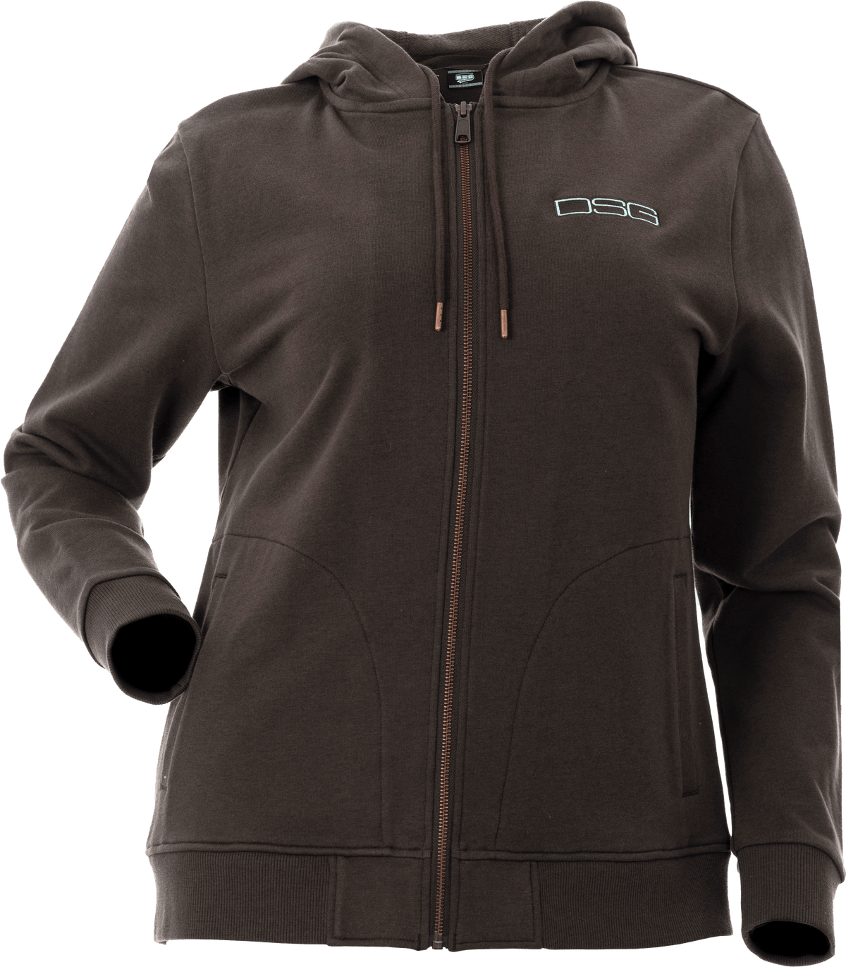Neve Zip Up Hoodie Charcoal 2x