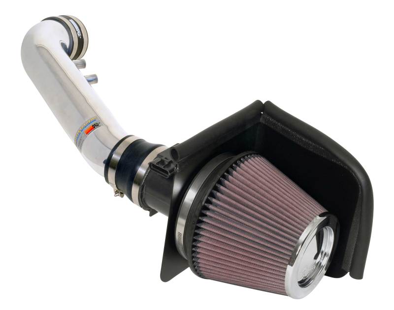 K&amp;N 01-04 Ford Mustang GT 4.6L Polished Typhoon Short Ram Intake
