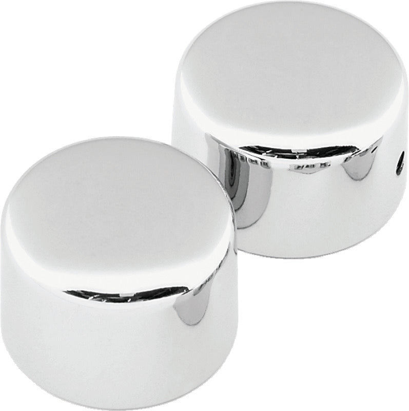 Bikers Choice 72-99 FL FLT FXWG Softail 88-94 Chrome Front Axle Cap Set