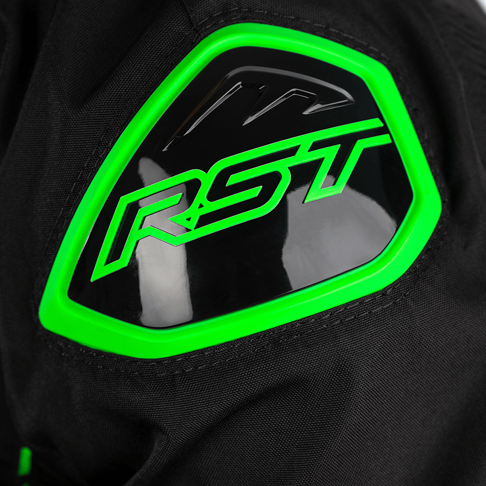 S1 Ce Jacket Blk/Gry/Neon Grn Textile Sm