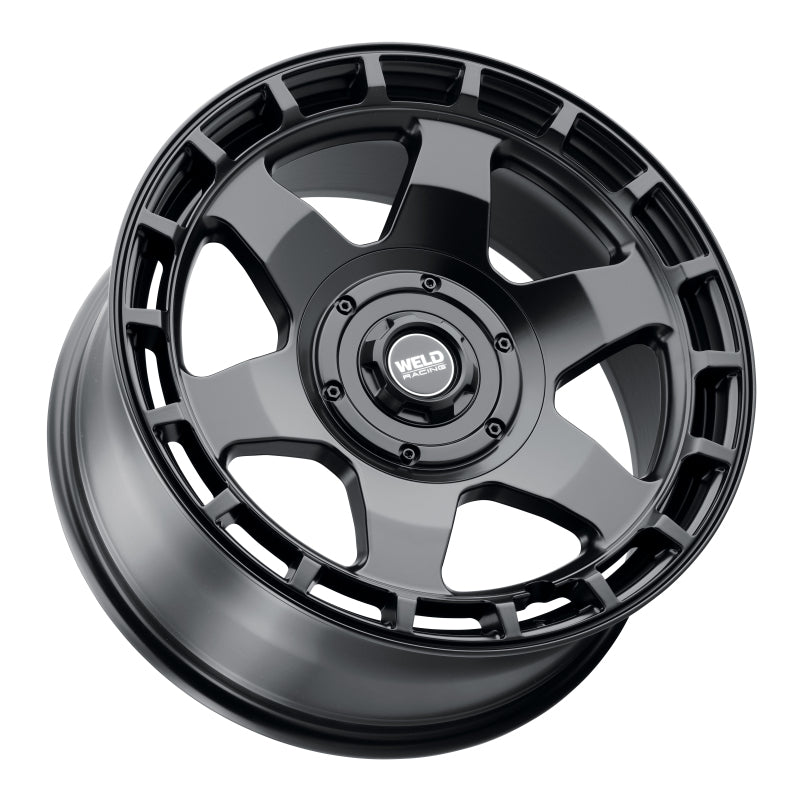 Weld Off-Road Ridge 20x9 - 8x170 BP - ET0 - 125.1mm CB - Satin Black Wheel