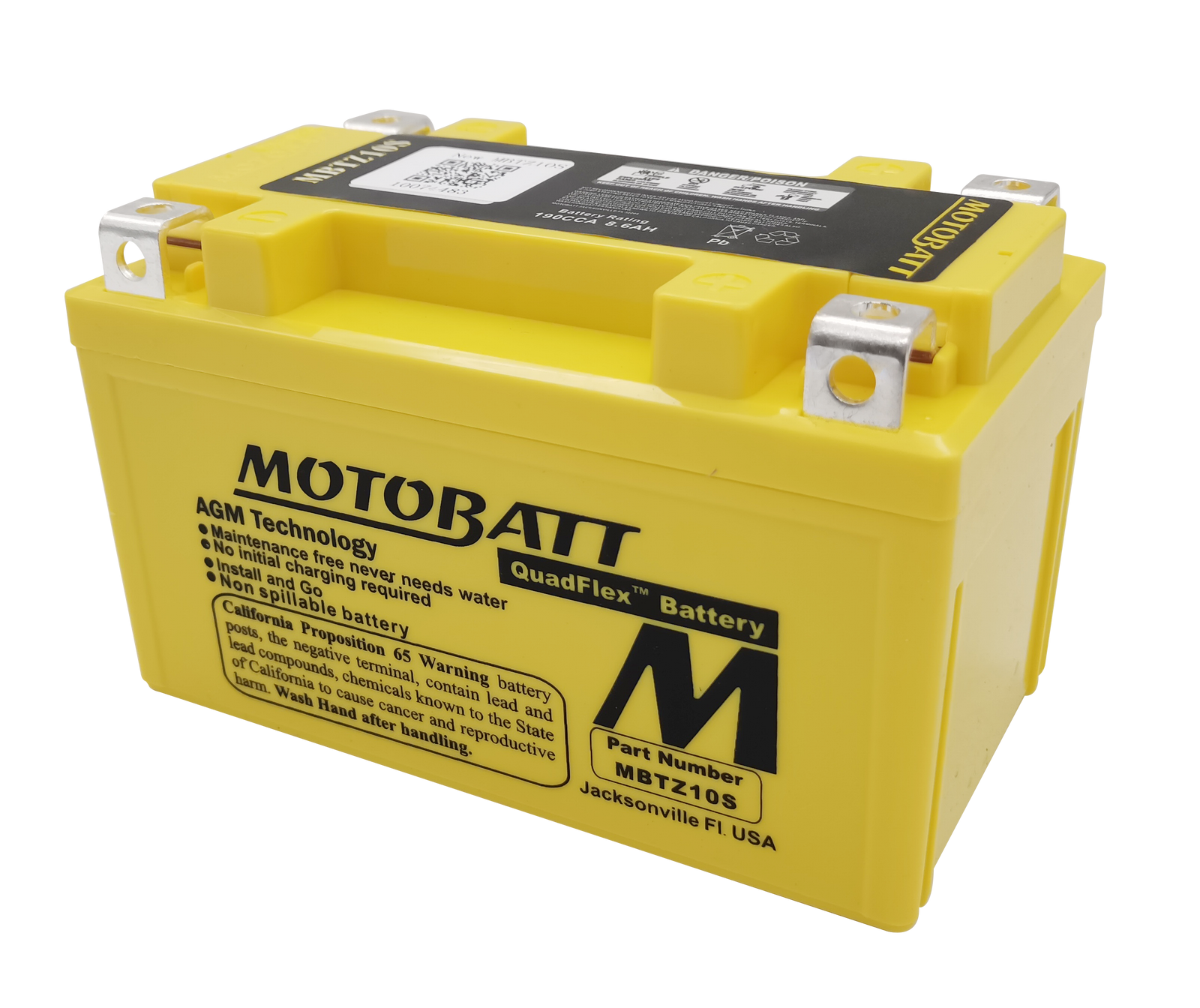 Battery Mbtz10s Sealed Factory Activated