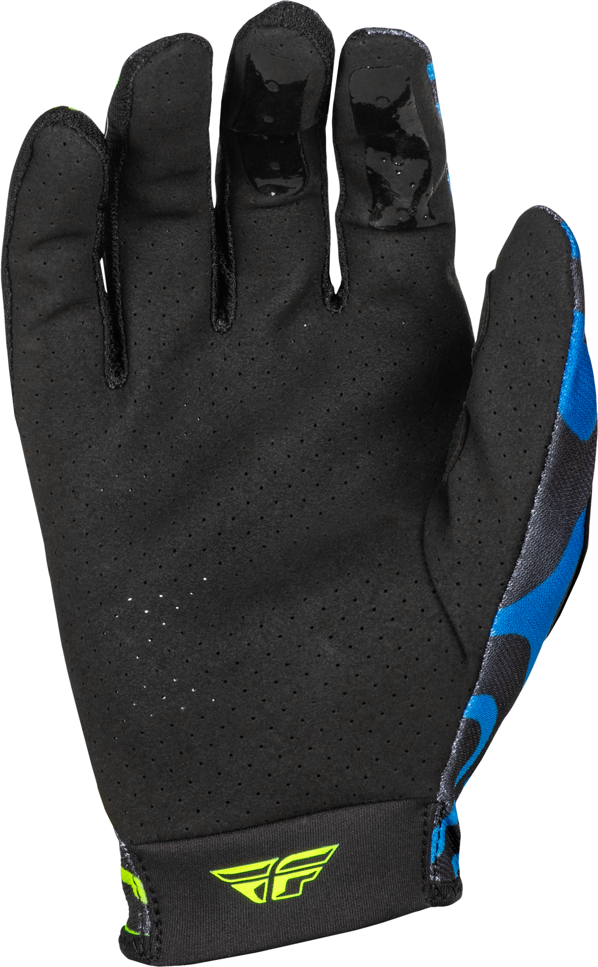 Youth Lite Zen Gloves Black/Blue/Hi Vis Ym