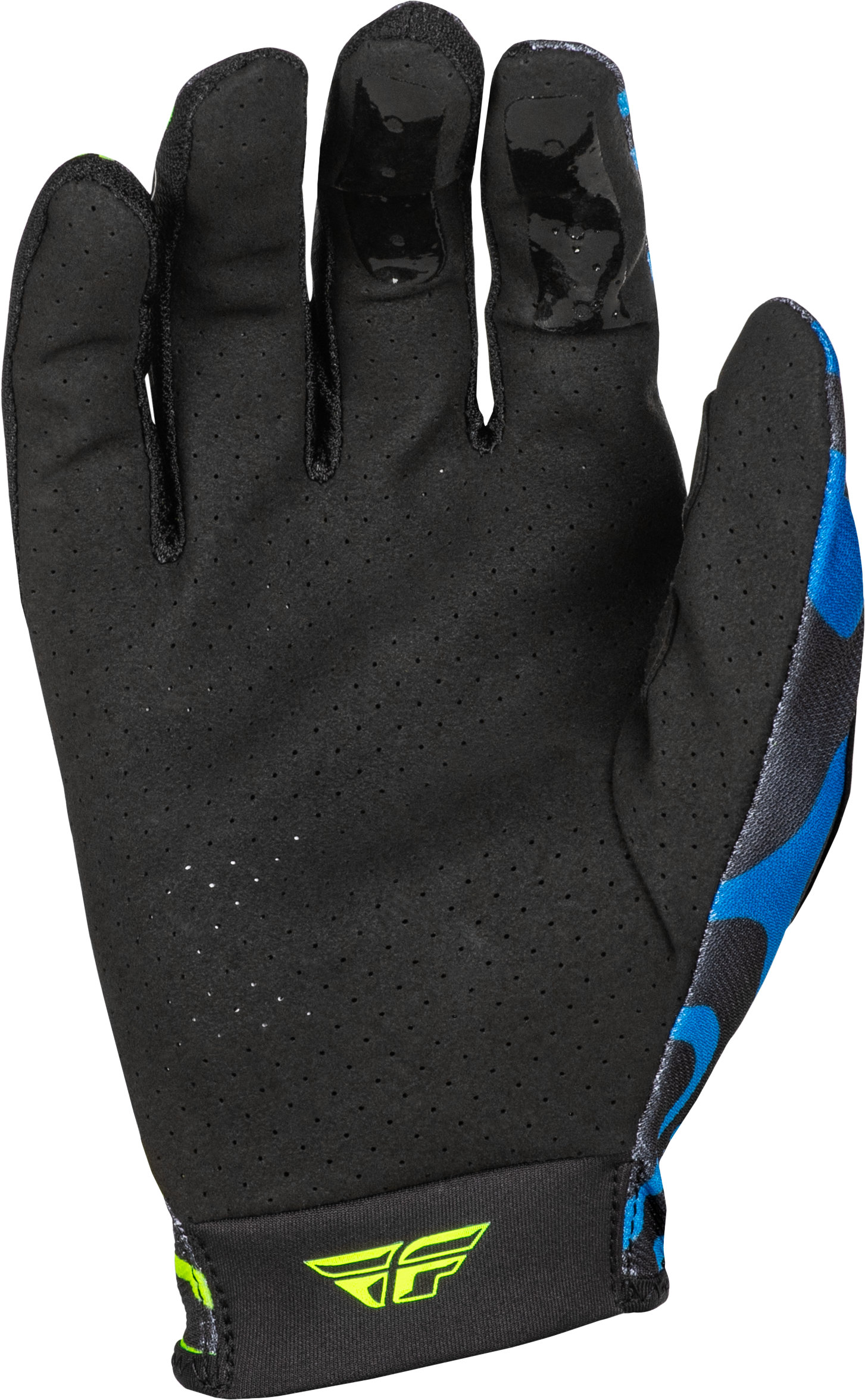 Lite Zen Gloves Black/Blue/Hi Vis Lg