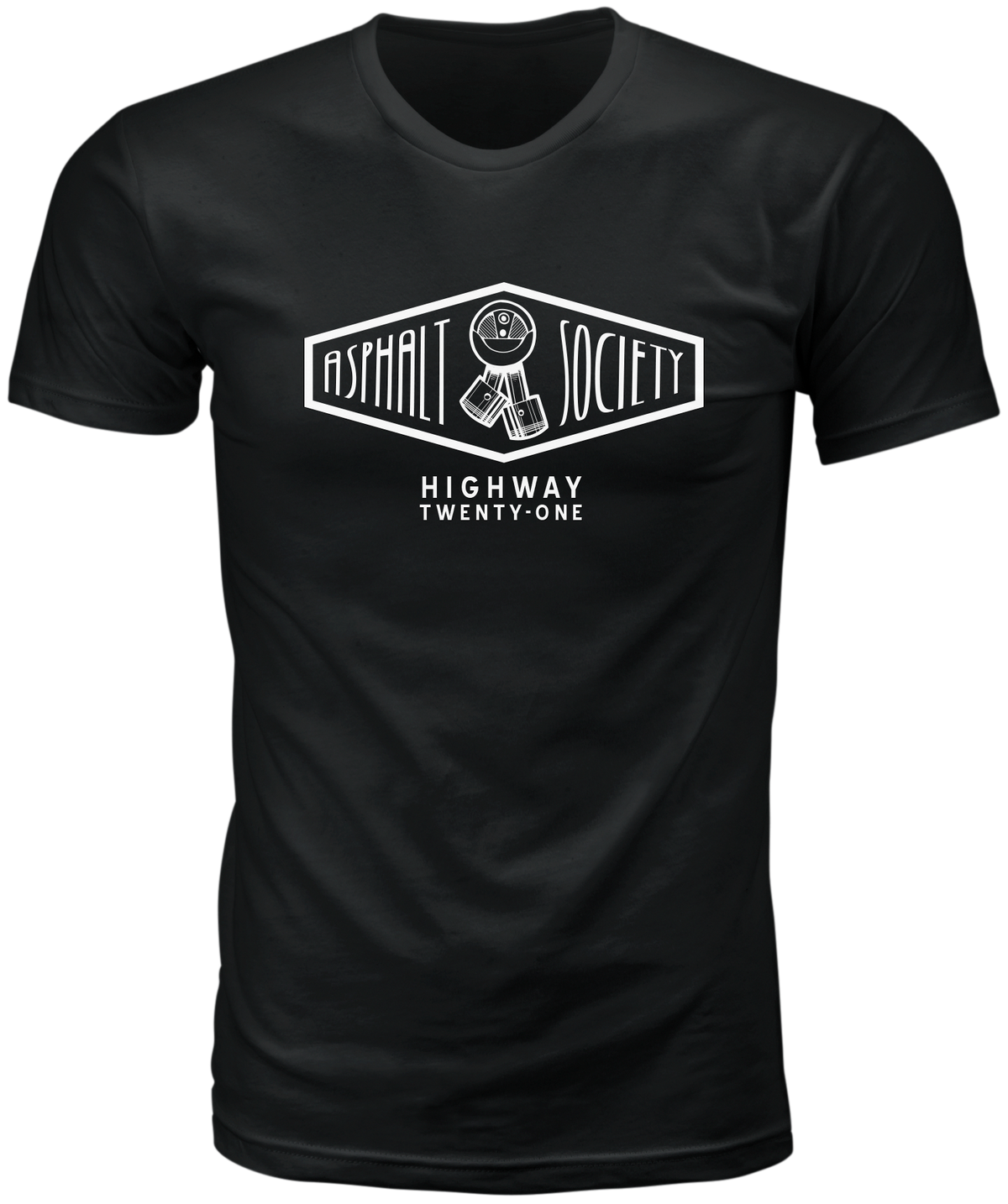 Asphalt Society Tee Black Sm