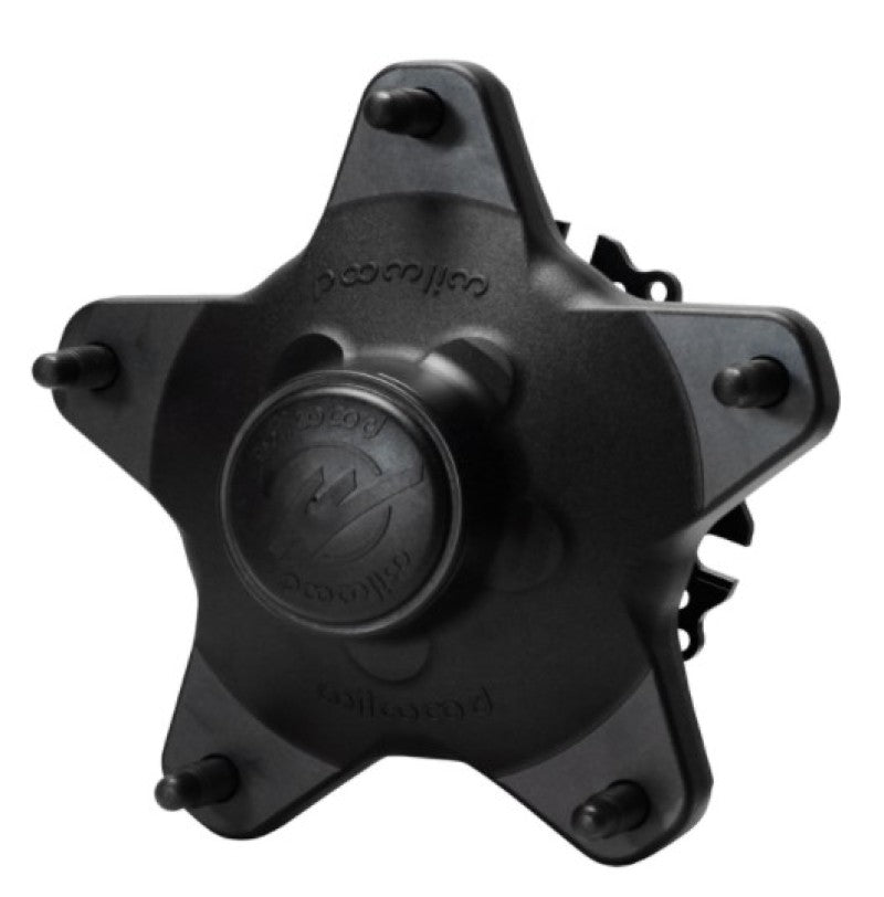 Wilwood Hub-Starlite 55XD Front w/Snap-Cap &amp; Rotor Plate - STD Offset 5/8 C Studs