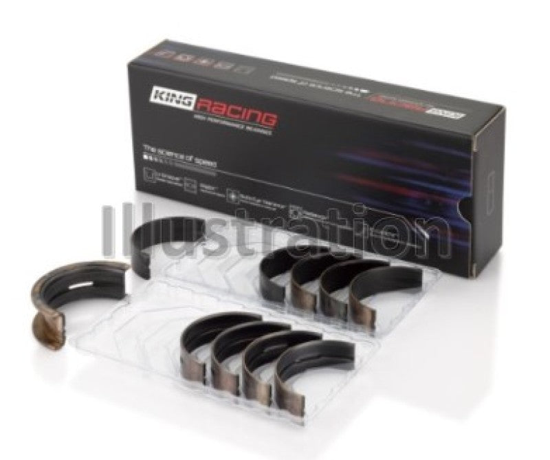 King Engine Bearings Ford 302 CID Coyote Performance Coated Main Bearing Set - Size STDX