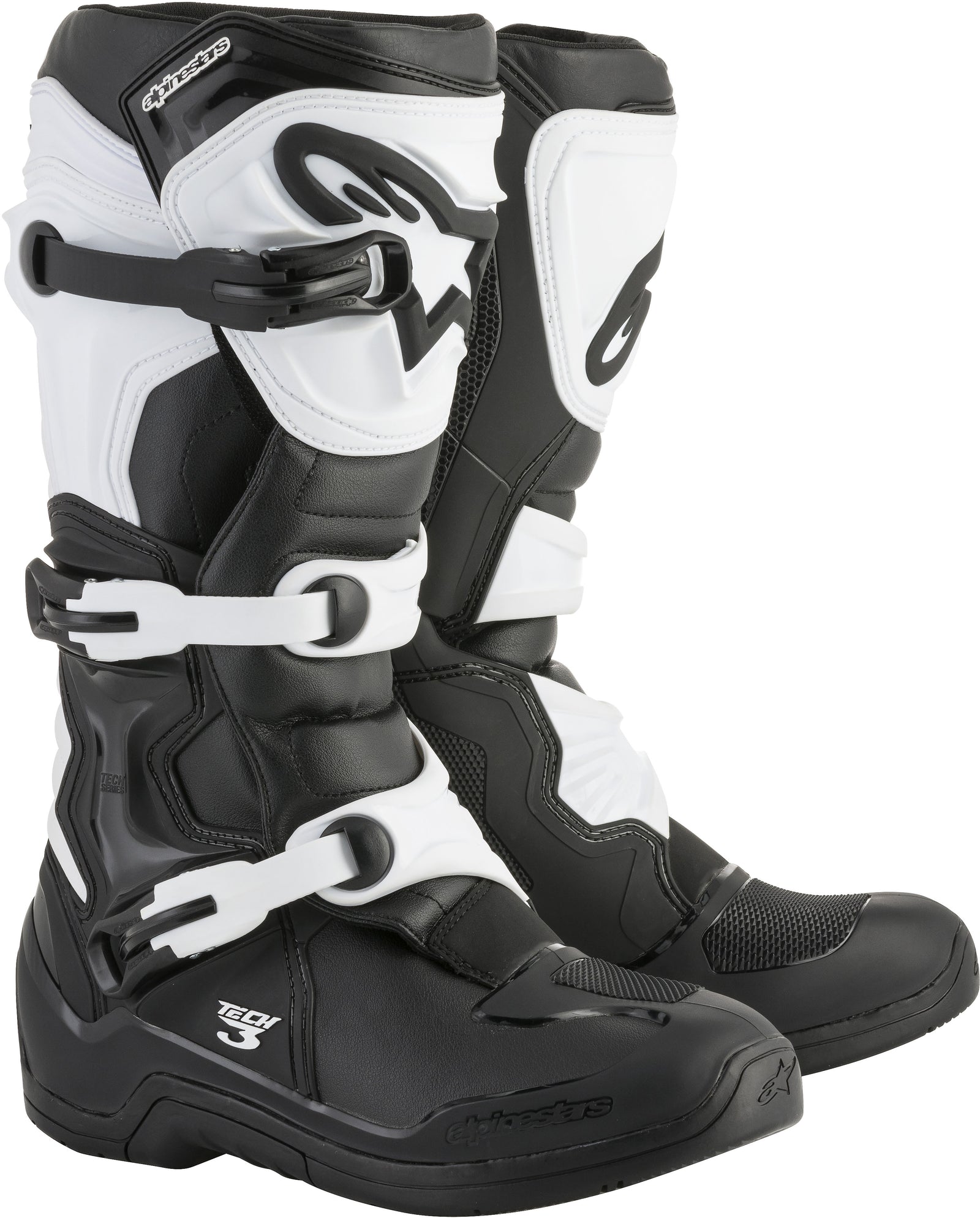 Tech 3 Boots Black/White Sz 09