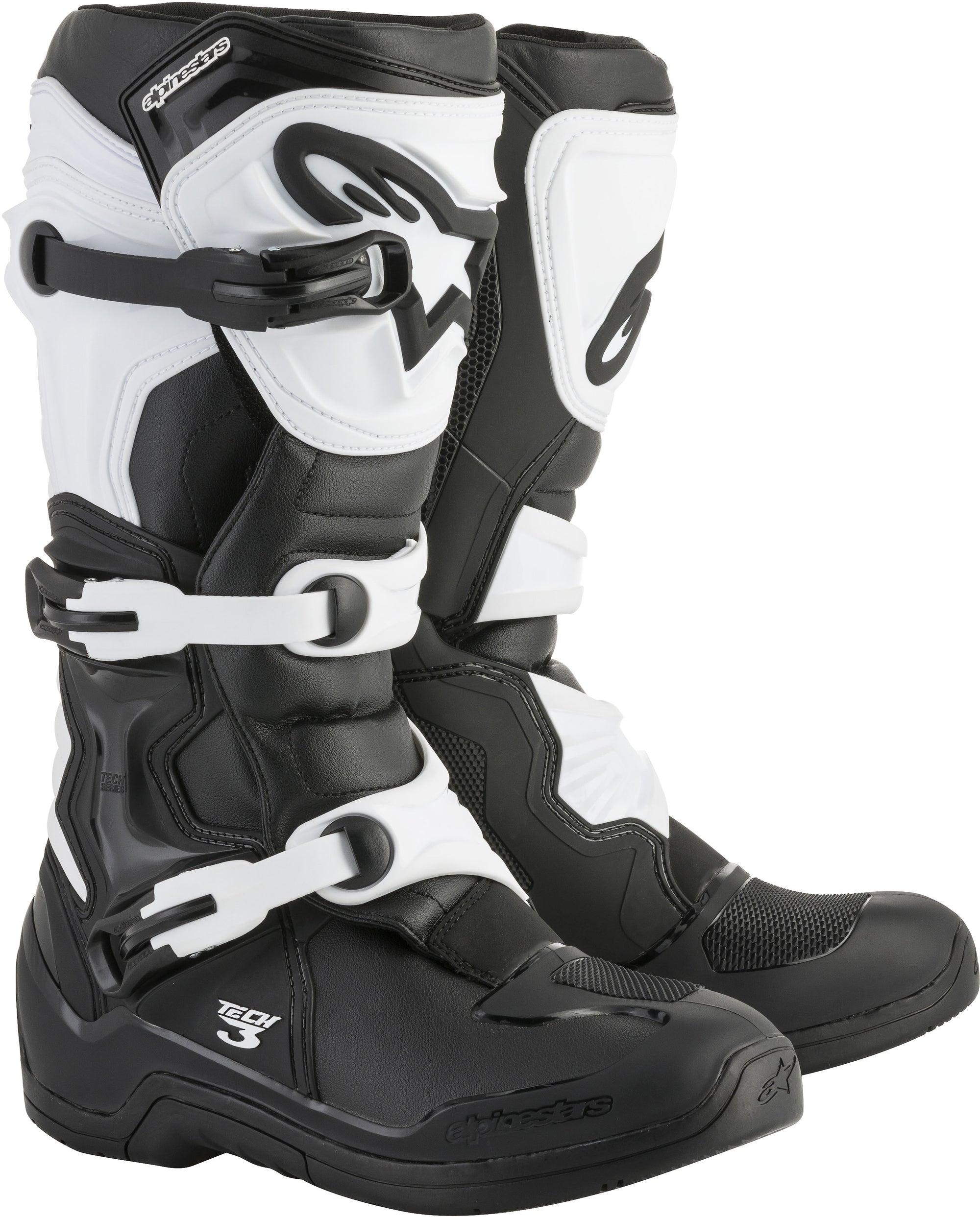 Tech 3 Boots Black/White Sz 12