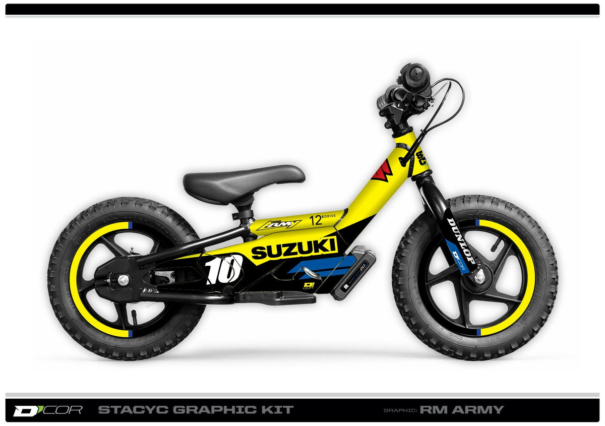 Graphic Kit Stacyc Suzuki Graphic Kit Stacyc 12" &amp; 16"